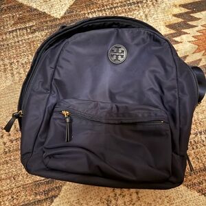 Tory Burch Navy Backpack